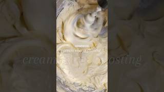 homemade cream cheese frosting creamcheesefrosting creamcheesefrostingrecipe dessertrecipe [upl. by Caye933]