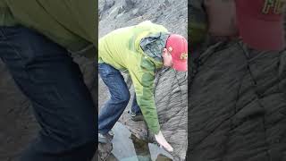 using geological compass shorts geology compass fieldwork [upl. by Nosille]