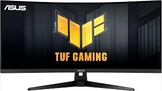 Review ASUS TUF Gaming 34” VG34VQ3B UltraWide Curved Monitor [upl. by Cykana]