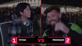 Peckham vs Titan  Winners Pools  GENESIS X  Min Min vs Ken [upl. by Ginnie607]