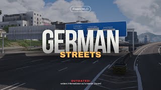 German Streets  Deutsche Autobahnschilder für Fivem [upl. by Elysia]