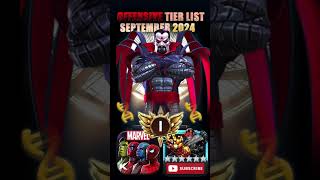 mcoc tier list marvelcontestofchampions mutant mcoc [upl. by Donell157]