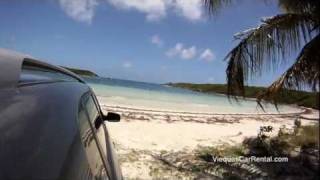 Best Vieques Parking Spot 07  Playa Media Luna [upl. by Zantos]