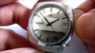 Enicar Super Quartz Wrist Watch 1970s [upl. by Erroll]