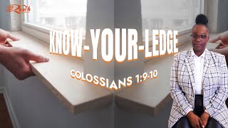 Know Your Ledge by Minister Ticah Fearon  220924  Ruach City Church [upl. by Lull623]