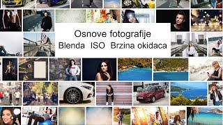 Osnove fotografije  Blenda  ISO Brzina okidaca [upl. by Boswell]