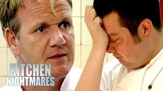 Head Chef Brought to Tears by Angry Gordon  Kitchen Nightmares [upl. by Zed863]