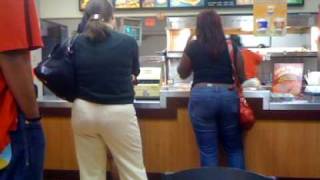 Argument at Churchs Chicken [upl. by Bonnee]