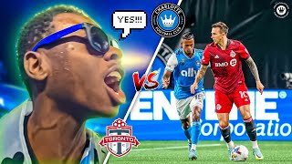 MLS Matchday Vlog Charlotte FC vs Toronto FC mls charlottefc soccer [upl. by Oiramal]