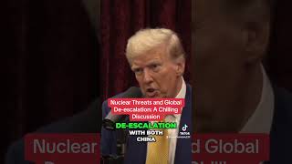 Nuclear Threats and Global Deescalation A Chilling Discussion trump news trending kamalaharris [upl. by Akima]