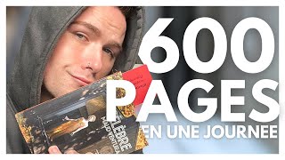 Je menferme toute une journée pour lire   Vlog Challenge lecture [upl. by Joo]