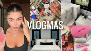 VLOGMAS IS HERE🎄day in my life room tour chit chat PR unboxing grocery haul  more [upl. by Aihsotan994]