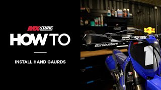 How To Install Dirt Bike Handguards  Tips and Tricks  MXstore [upl. by Andromeda]