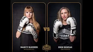 Zuidas Business Boxing 2024  Nancy Bleeker vs Erin Renzas [upl. by Fredel]