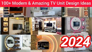 Modern TV Unit Design Ideas 2024  TV Cabinet 2024  Simple TV Unit Design  LED Cabinet Design [upl. by Sirret664]