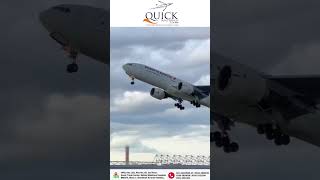 Get air tickets now aviation flightservice servicetrip travel airport touristattractions 1k [upl. by Neelear]