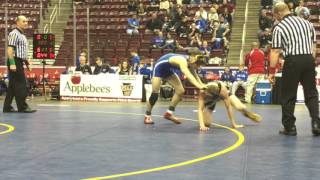 Highlights Austin DeSanto Exeter Township vs Jake Fine Belle Vernon [upl. by Kho411]