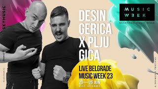 Desingerica x Pljugica  Merccedecc LIVE I Belgrade Music Week 23 [upl. by Schonfeld]