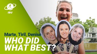 Do Tiril Eckhoff Marte Olsbu Roeiseland and Denise HerrmannWick know trivia about themselves [upl. by Ikuy934]