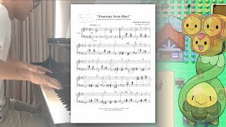 quotFloaroma Townquot from quotPokémon DPPtquot  Piano Cover  Sheets [upl. by Annecorinne842]