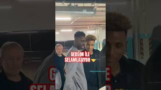 🔥🤝Davinson Sanchez ile Gedson Fernandes Selamlaşıyor [upl. by Roose]