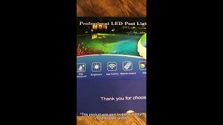 LOFTEK Smart Submersible LED Pool Lights Quick Look [upl. by Bruno]