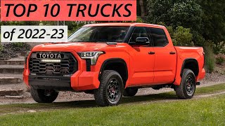 Top 10 Best Pickup Trucks You Can Buy In 2022 2023 [upl. by Aksehcnarf]