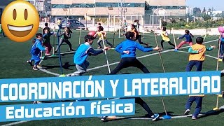 JUEGOS DE EDUCACION FÍSICA PARA NIÑOS  LATERALIDAD Y REACCIÓN [upl. by Laurin564]