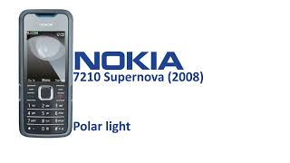 Nokia 7210 Supernova Ringtone  Polar light [upl. by Semyaj]