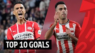 Eran Zahavi 🇮🇱 TOP 10 GOALS at PSV 💥🔫🔫 [upl. by Eramal]