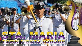 Sta Maria Town Fiesta Parade Full Coverage  CHICHARON FESTIVAL  Town Fiesta Parade 2024💂🏻‍♀️🎼🎶🎵🎺 [upl. by Brittni340]