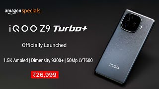 IQOO Z9 Turbo Plus Officially Launched 😍  IQOO Z9 Turbo Plus Price  IQOO Z9 Turbo Plus Specs [upl. by Adnawahs]