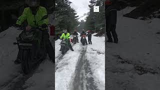 Bike starting problem in snowtravel snow z900 royalenfield northsikkim zeropoint explore [upl. by Florance]