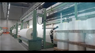 Neuenhauser Winding Technologies for Weaving mill [upl. by Annait589]