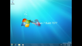 Taking a look at Windows 7 Build 7077 [upl. by Adlitam]