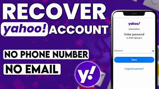 How to Recover Yahoo Password without Recovery Email ID and Phone Number [upl. by Chrisman802]