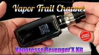 Vaporesso Revenger X Kit  w Touch Controls [upl. by Neicul67]