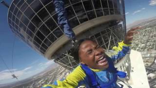 Rose Ecilo Stratosphere Skyjump Las Vegas [upl. by Magan]