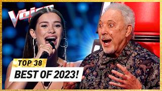 The BEST BLIND AUDITIONS of 2023 on The Voice [upl. by Aztinad]