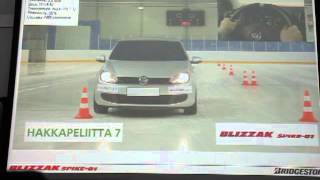 Bridgestone Spike01 vs Nokian Hakkapeliitta 7 [upl. by Ligriv269]