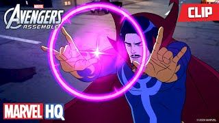 The Avengers help Doctor Strange on Halloween 🎃  Avengers Assemble [upl. by Porter]