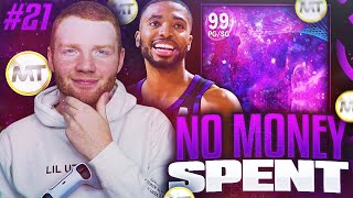 NO MONEY SPENT 21  WE GOT 5 DARK MATTER PLAYERS NBA 2K22 MYTEAM [upl. by Nalorac502]