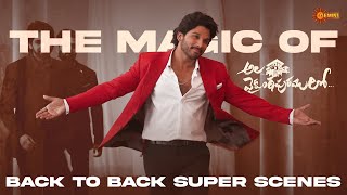 Ala Vaikunthapurramloo  Back to Back Super Scenes  Allu Arjun  Pooja Hegde  Telugu  Gemini TV [upl. by Atinav750]