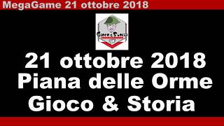 Gioco amp Storia 2018  Piana delle Orme  MegaGame Lost Youth [upl. by Stephan181]