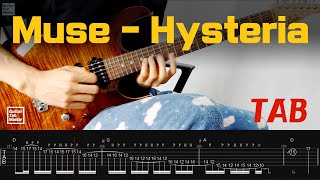 TAB Muse  Hysteria │Guitar cover [upl. by Wilmette]