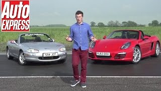 Building a modified Mazda MX5 Miata to beat a new Porsche Boxster Pt 1 [upl. by Ycaj]