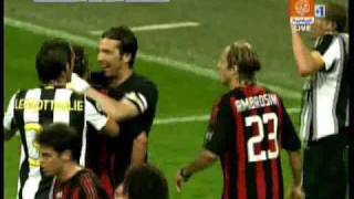 Maldini and Chiellinis little scuffle [upl. by Anor]