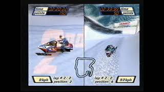 Sled Storm Multiplayer PS1 [upl. by Simonetta]