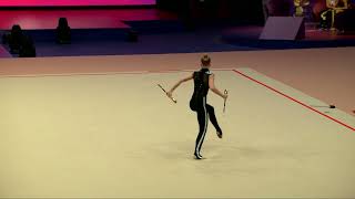 ONOPRIIENKO Viktoriia UKR  2023 Rhythmic Worlds Qualifications CL Individual [upl. by Antrim]