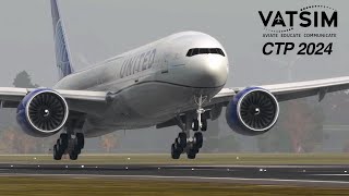 Incredible Landings  VATSIM Cross The Pond Show 2024 [upl. by Shaughnessy]